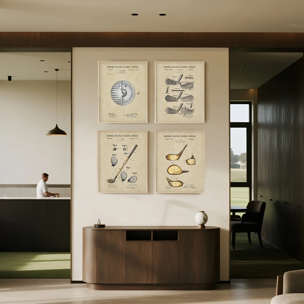 Vintage Golf Patent Art Prints - огляд і ціна Golf Equipment Industry