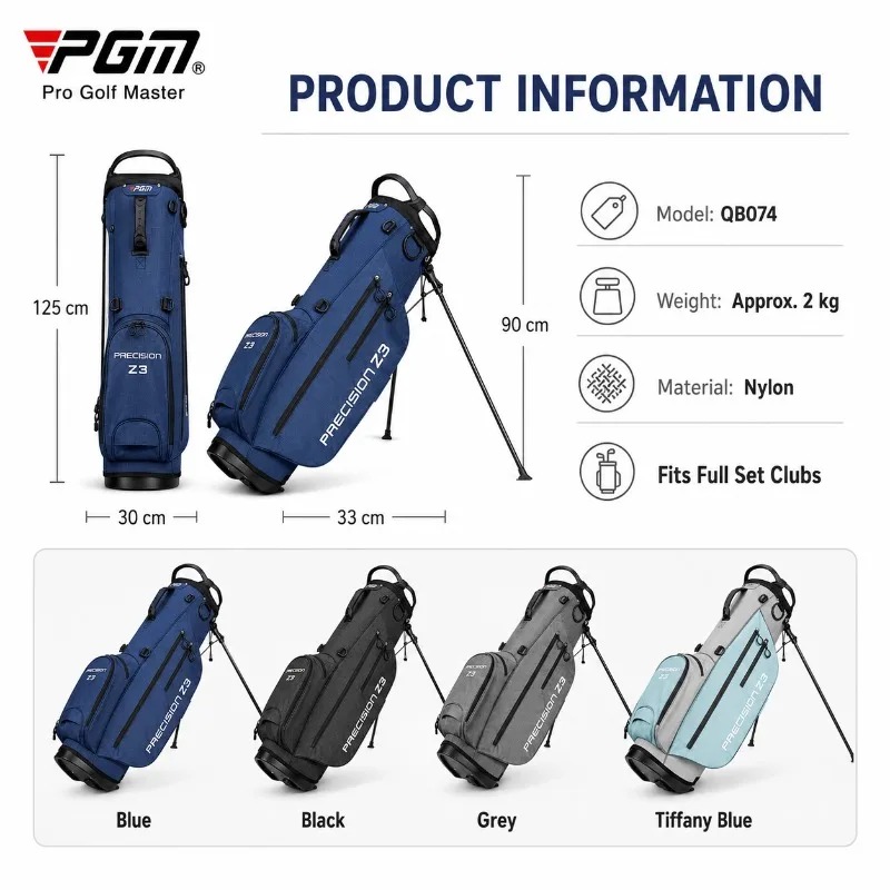 PGM Golf Stand Bag Lightweight - огляд і ціна Golf Bag Stand Cart